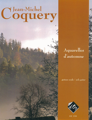 Book cover for Aquarelles d'automne