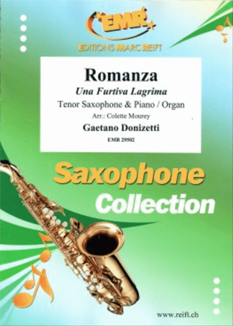 Romanza Tenor Saxophone scores gallery preview page 1