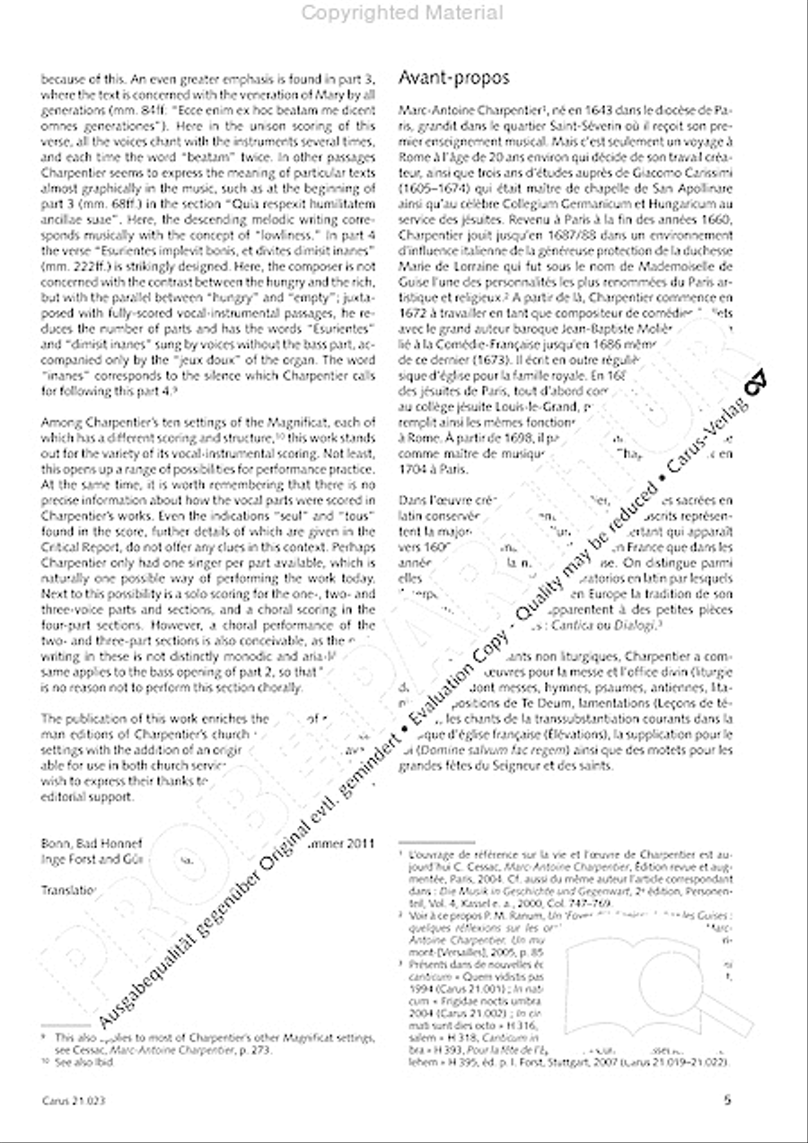 Magnificat in G SATTB scores gallery preview page 7