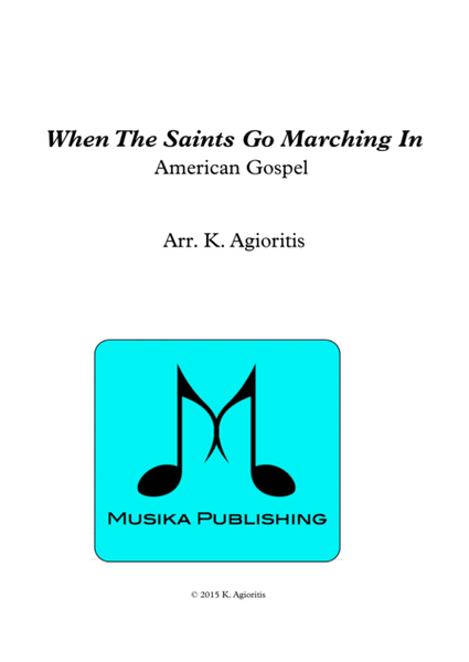 When the Saints Go Marching In - for Clarinet Quartet