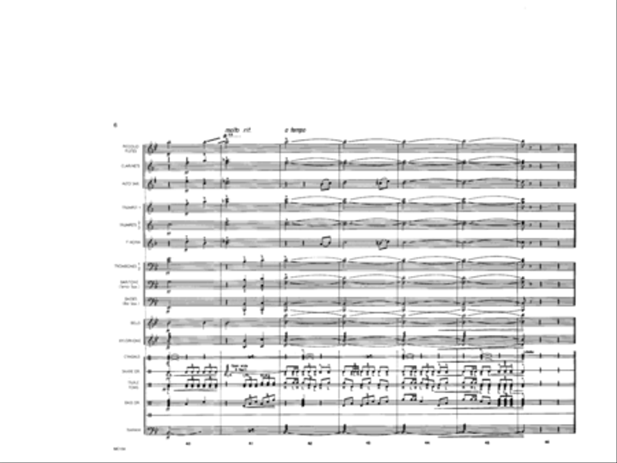 Amazing Grace Marching Band scores gallery preview page 7