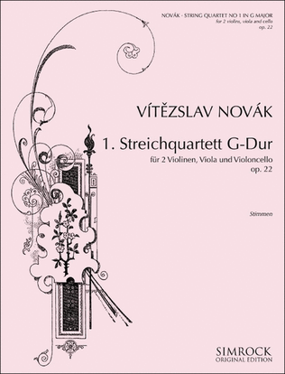 String Quartet 1 in G op. 22
