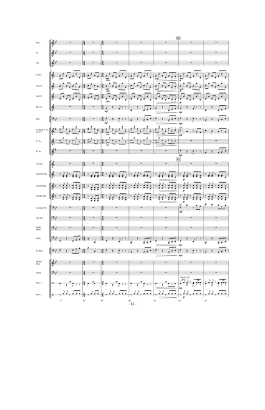 Moonscape Concert Band scores gallery preview page 11