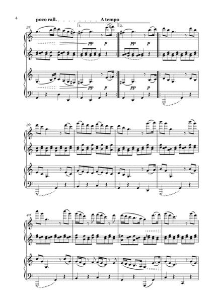Haydn- SERENADE Op.3 No.5 - 1 piano 4 hands image number null