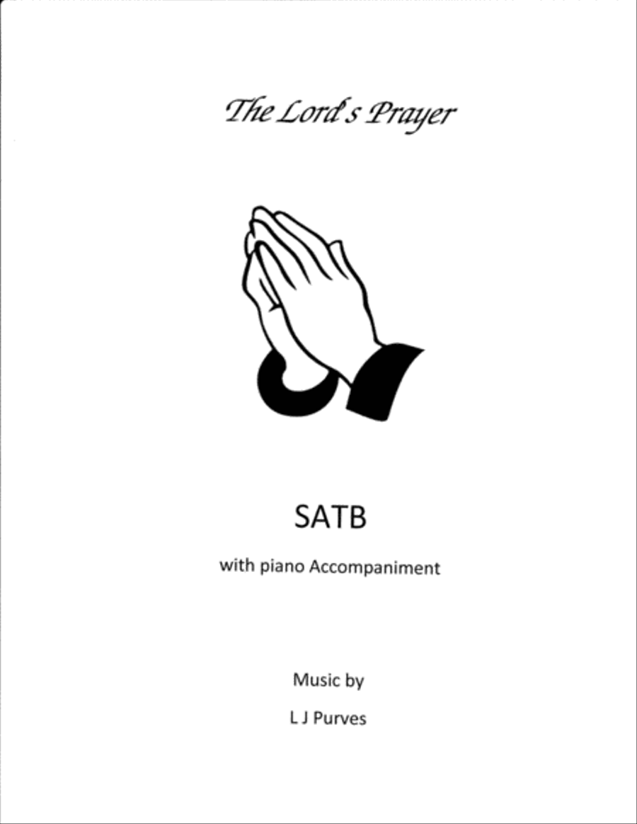 The Lord's Prayer The Lord's Prayer 4-Part scores gallery preview page 1