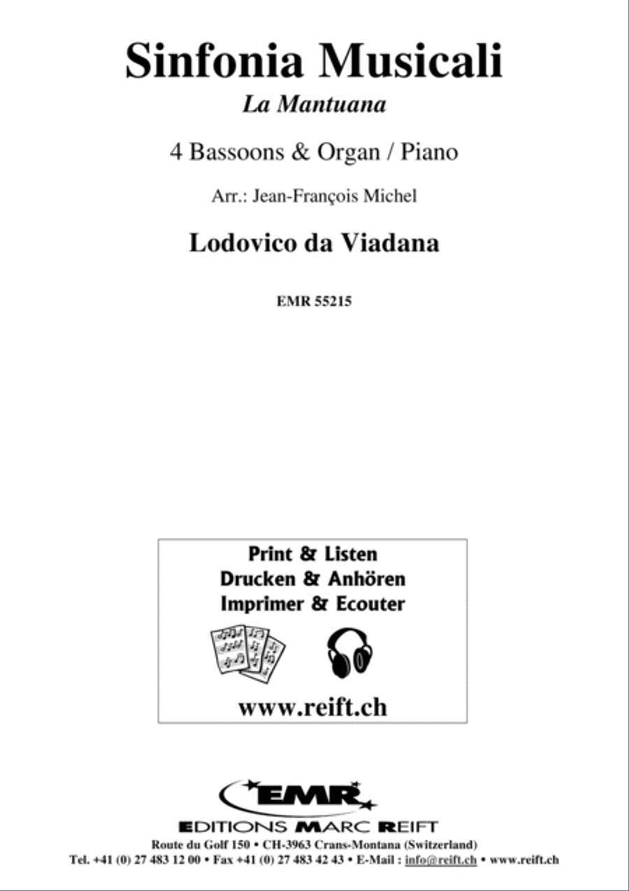 Sinfonia Musicali Bassoon Quartet scores gallery preview page 2
