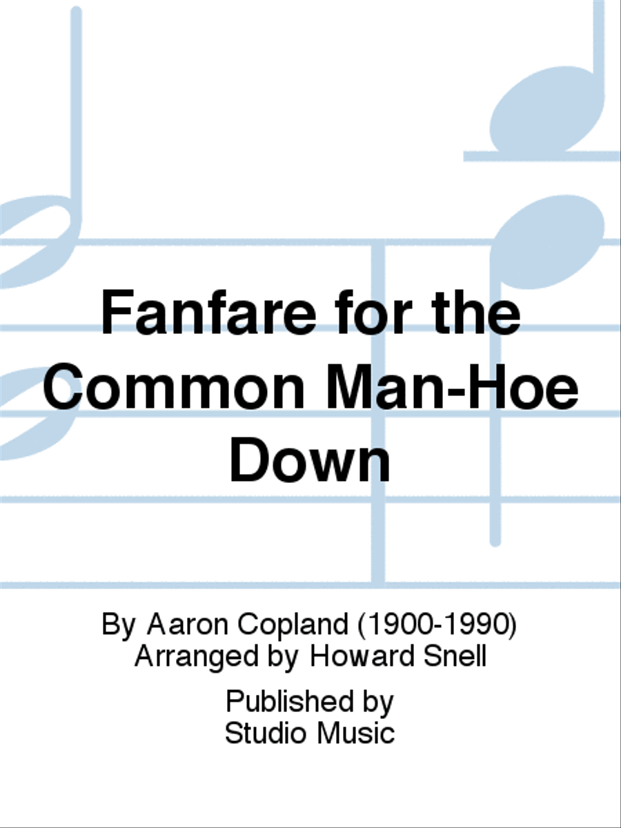Fanfare for the Common Man-Hoe Down Brass Band scores gallery preview page 1