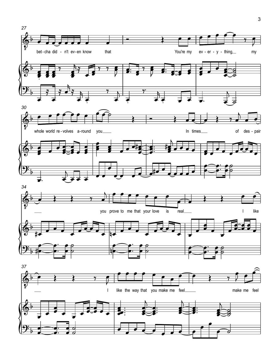 I Betcha Didn't Know That Voice scores gallery preview page 3