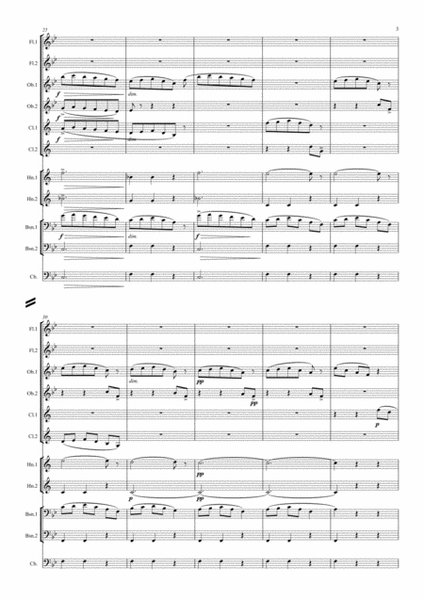 Dvorak: Serenade for Strings Op.22 Mvt. II Waltz - symphonic wind image number null