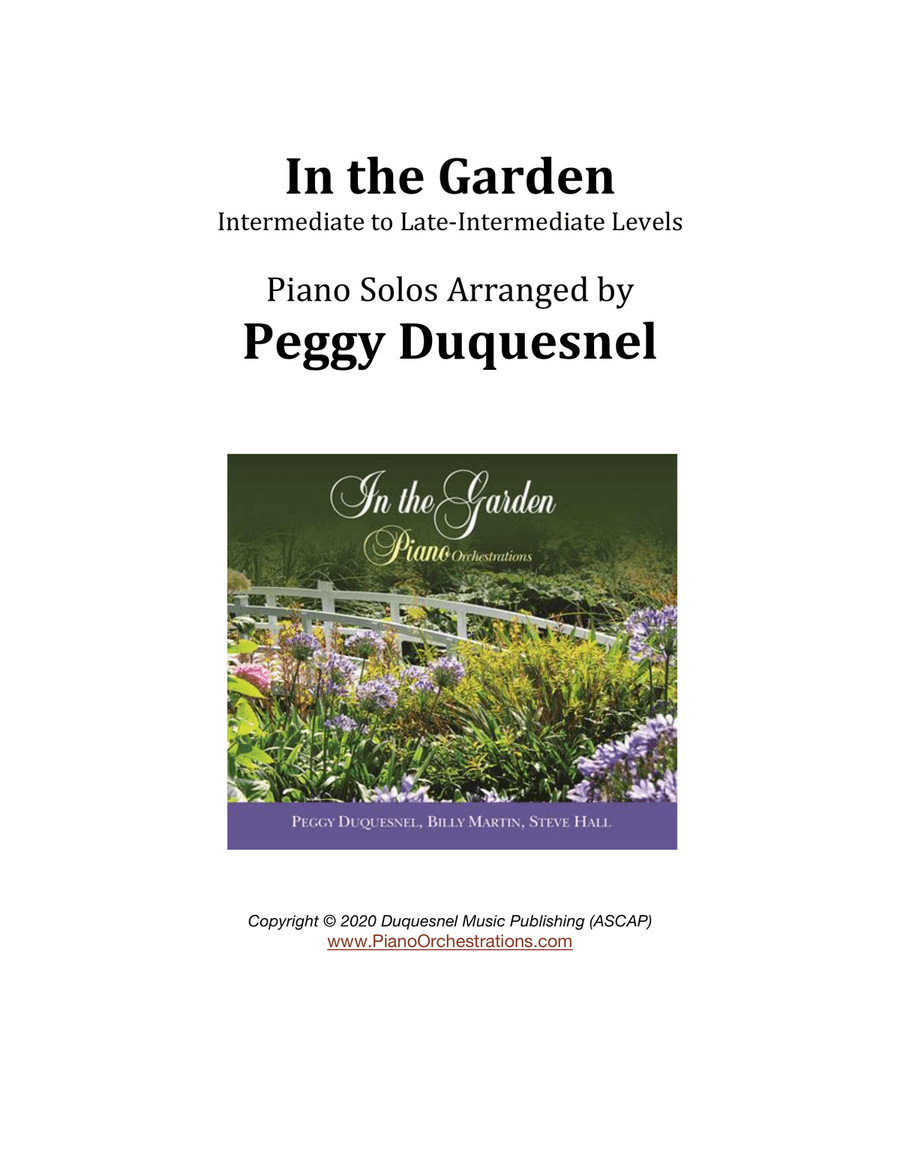 In the Garden (Solo Piano Song Book) Piano Solo scores gallery preview page 1