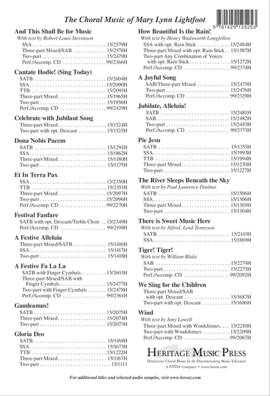 Ubi Caritas 3-Part scores gallery preview page 13
