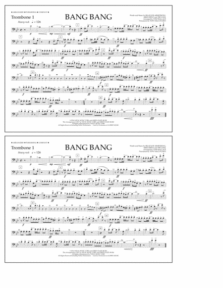 Bang Bang - Trombone 1