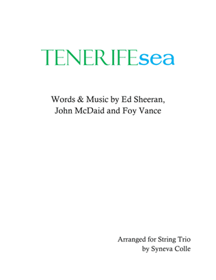 Book cover for Tenerife Sea