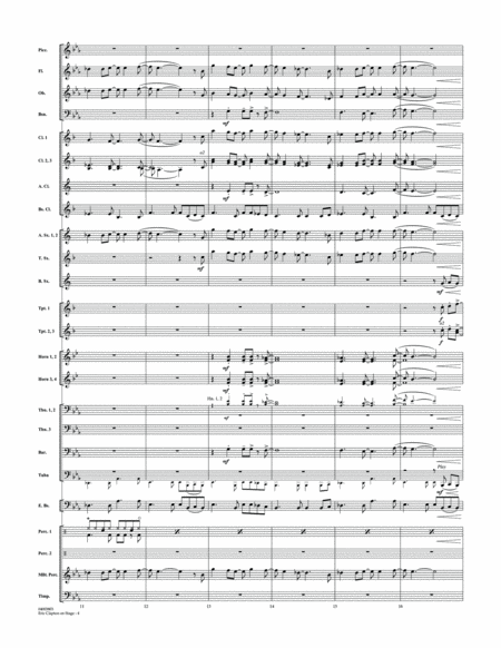 Eric Clapton on Stage - Conductor Score (Full Score)