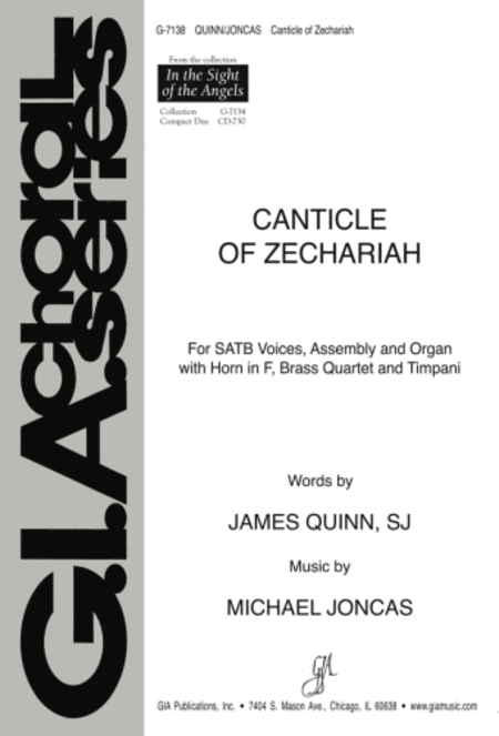 Canticle of Zechariah - Full Score and Parts