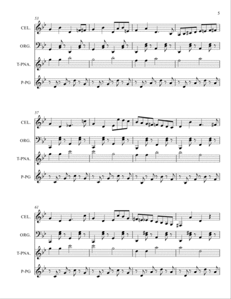 CORDES-SUR-CIEL (PLAYFUL PIECES) Small Ensemble scores gallery preview page 5