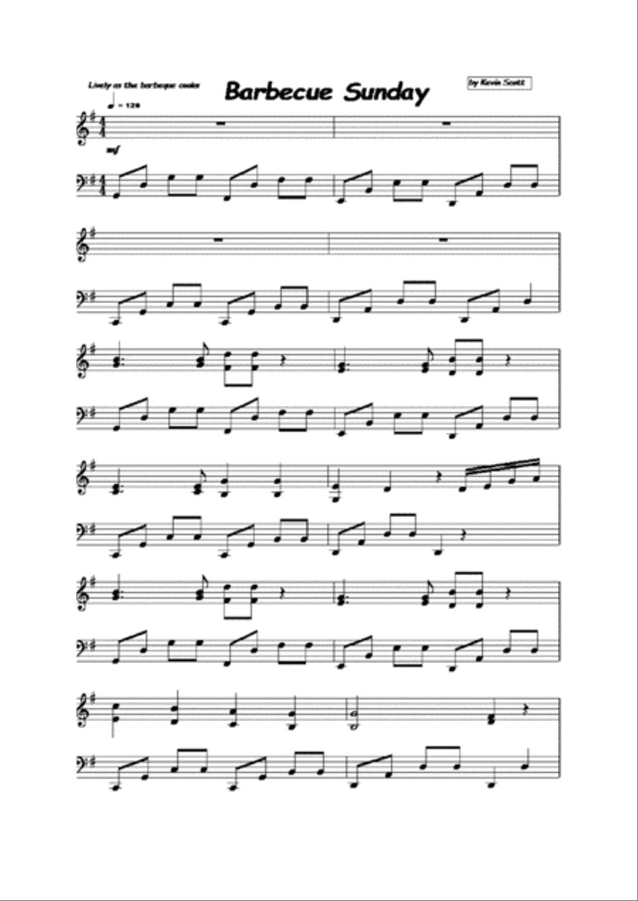 Pineapple Pieces Piano Solo scores gallery preview page 5