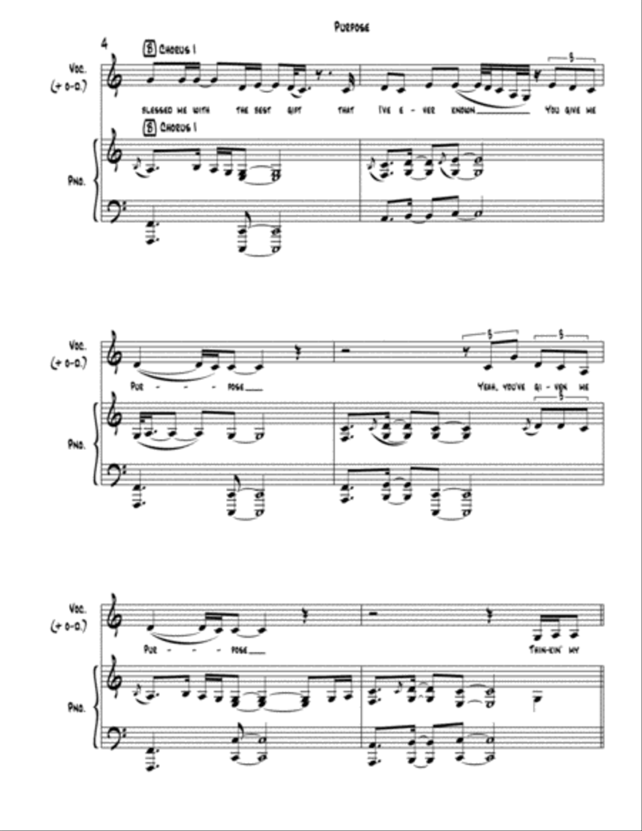 Purpose Voice Solo scores gallery preview page 4