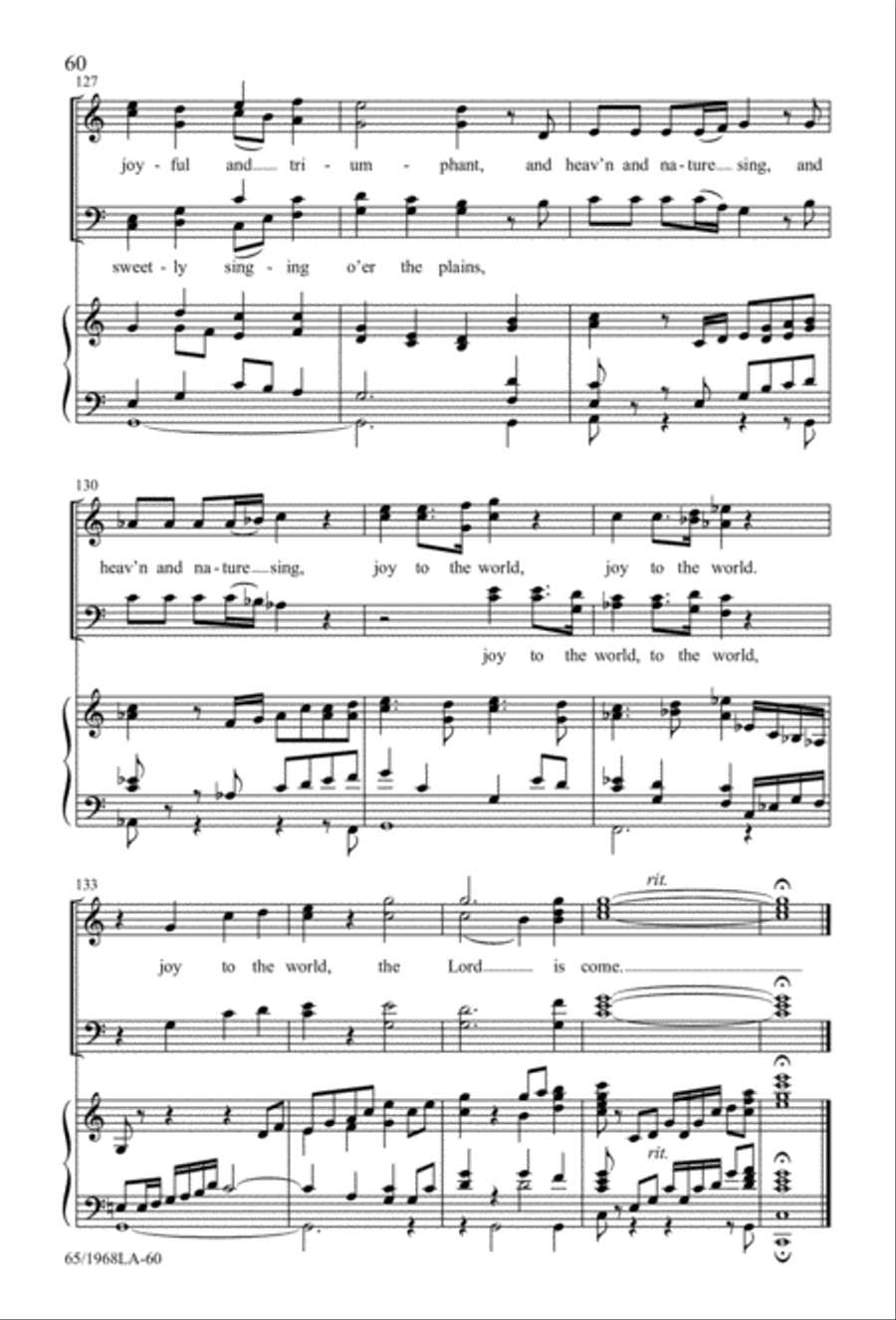 The Word Made Flesh 4-Part scores gallery preview page 62