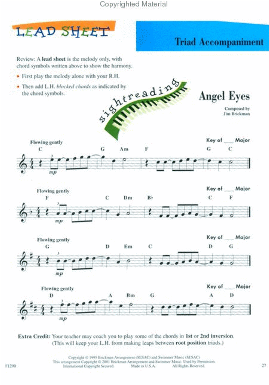 Level 3B – Popular Repertoire Book Piano Method scores gallery preview page 5