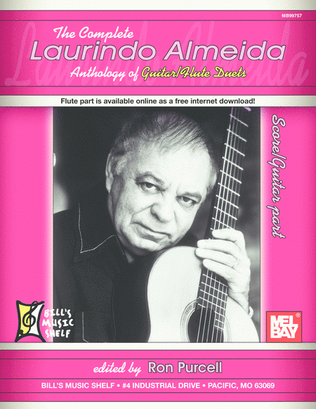 Book cover for Complete Laurindo Almeida Anthology of Guitar/Flute Duets