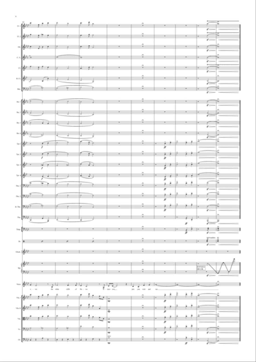 (there'll Be Bluebirds Over) The White Cliffs Of Dover Full Orchestra scores gallery preview page 6