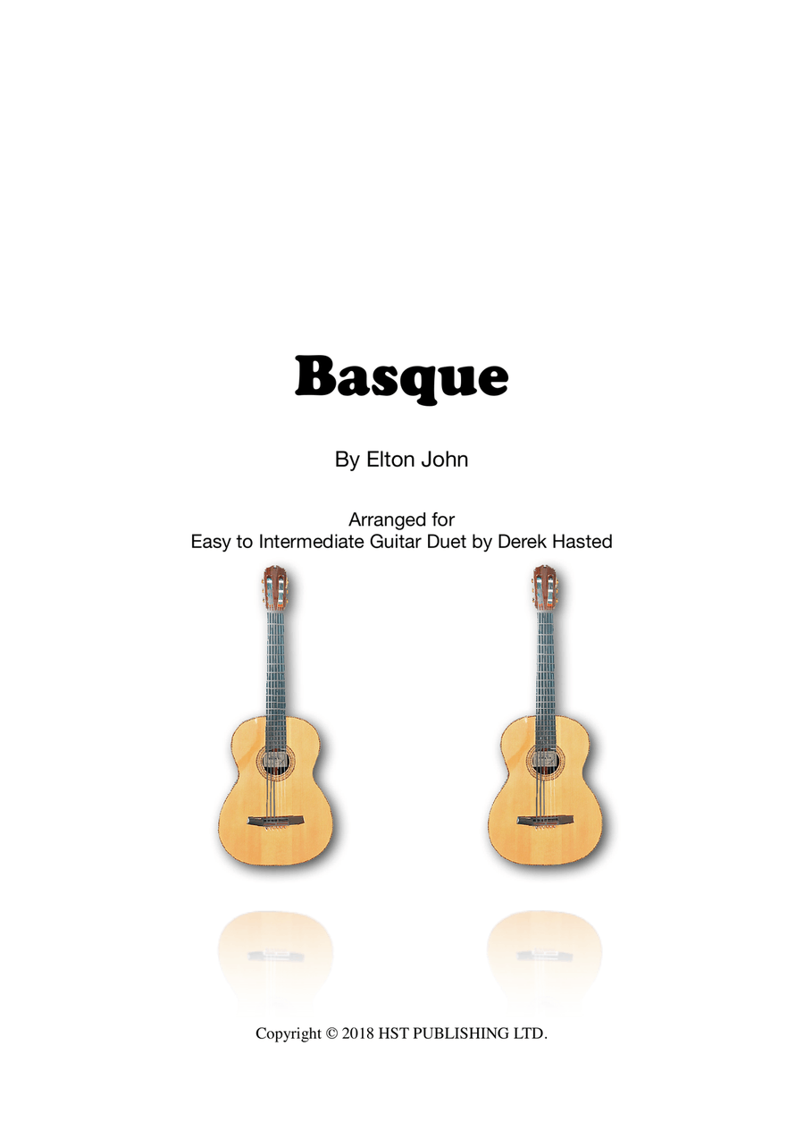 Basque Guitar scores gallery preview page 1