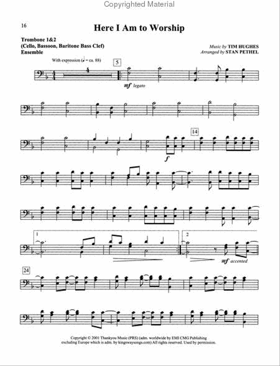 Winds of Praise Tuba scores gallery preview page 4