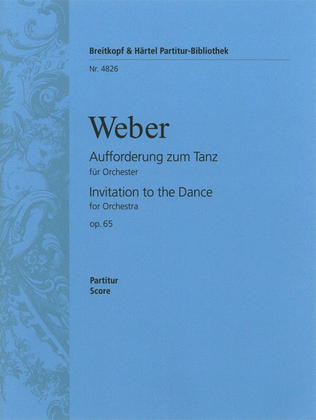Book cover for Invitation to the Dance Op. 65