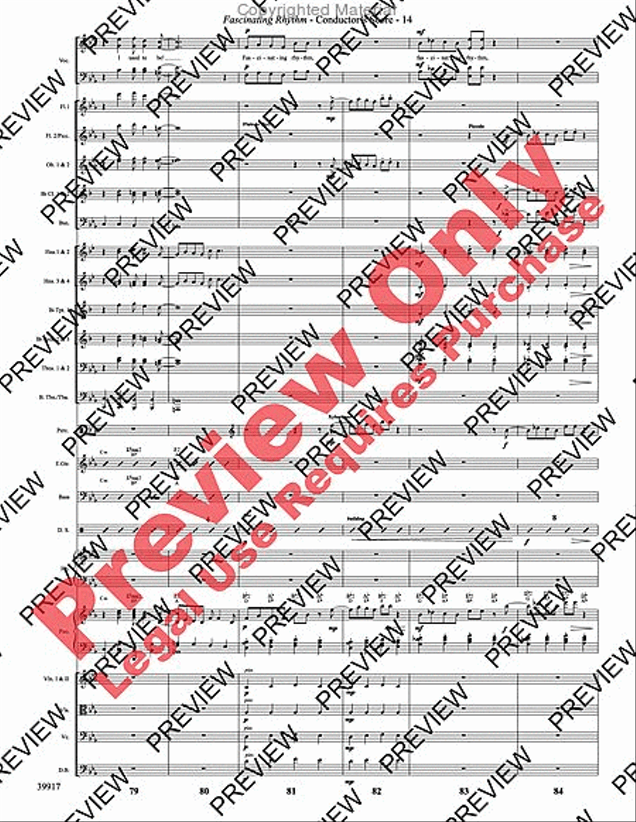 Fascinating Rhythm Choir scores gallery preview page 15