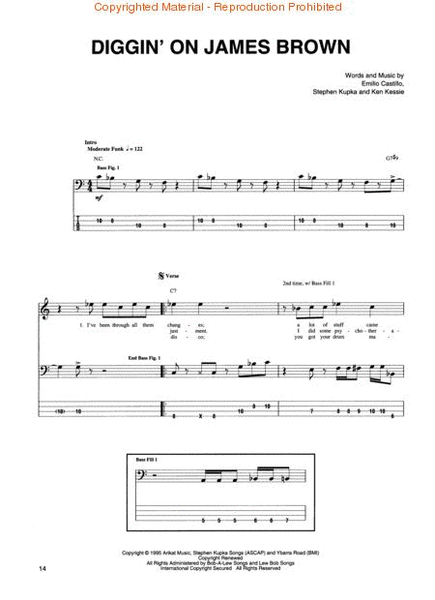 Best of Tower of Power for Bass by Tower Of Power Electric Guitar - Sheet Music
