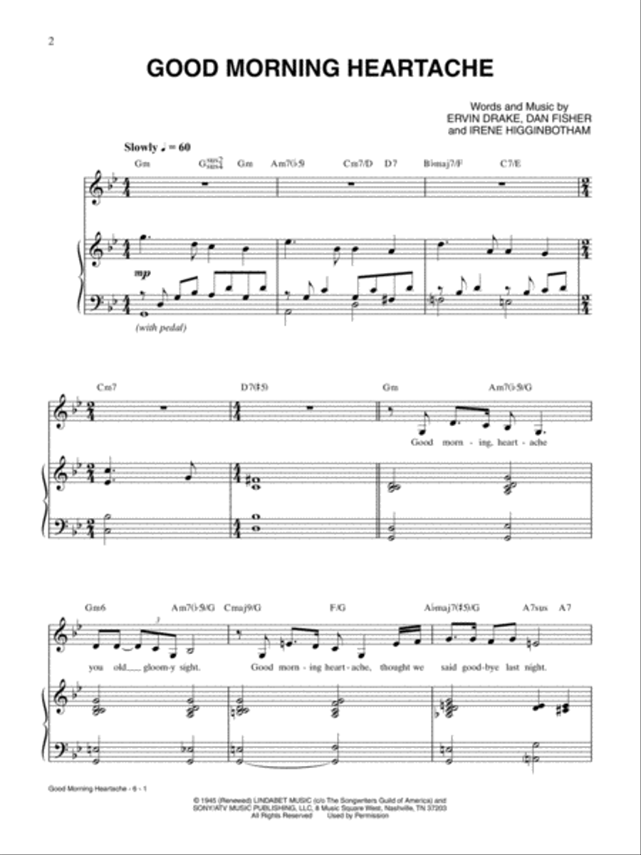 Gloria Estefan -- The Standards Piano, Vocal, Guitar scores gallery preview page 3