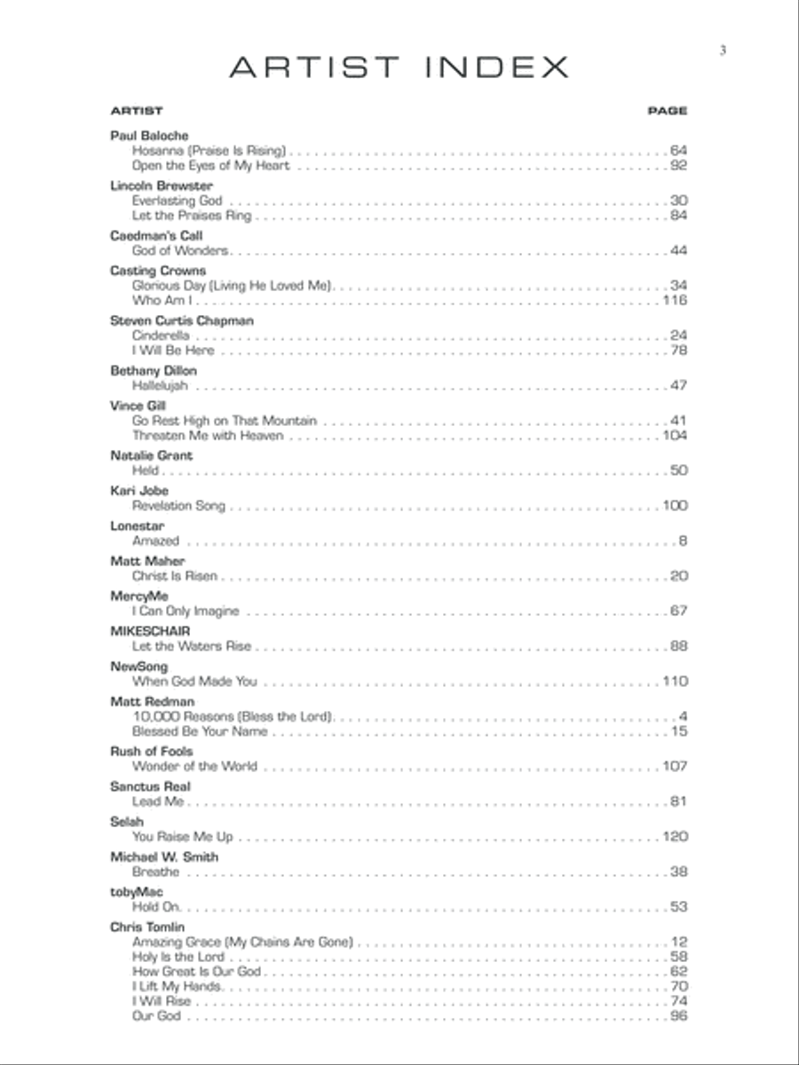 32 Christian Hits for Guitar Guitar scores gallery preview page 4