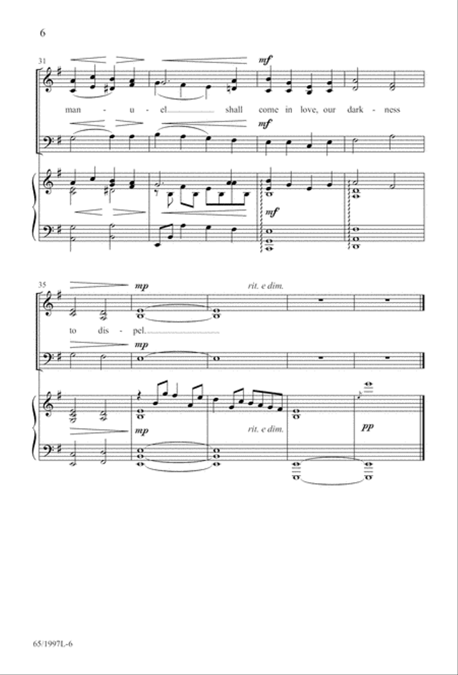 Candles and Carols Candles and Carols 3-Part scores gallery preview page 7