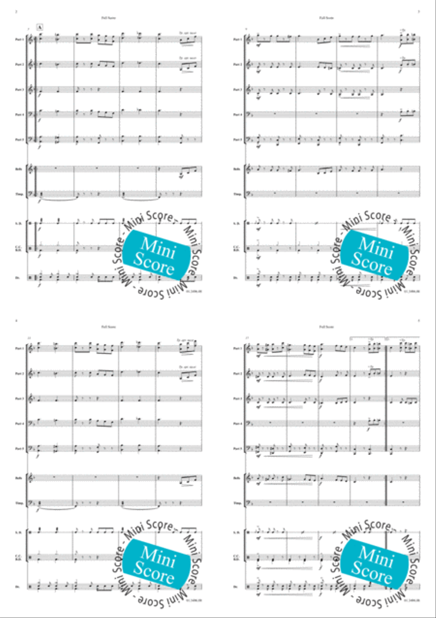 March Majestic Concert Band scores gallery preview page 3