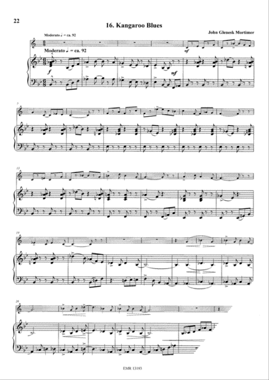 Solo Pieces Vol. 2 Clarinet Solo scores gallery preview page 9