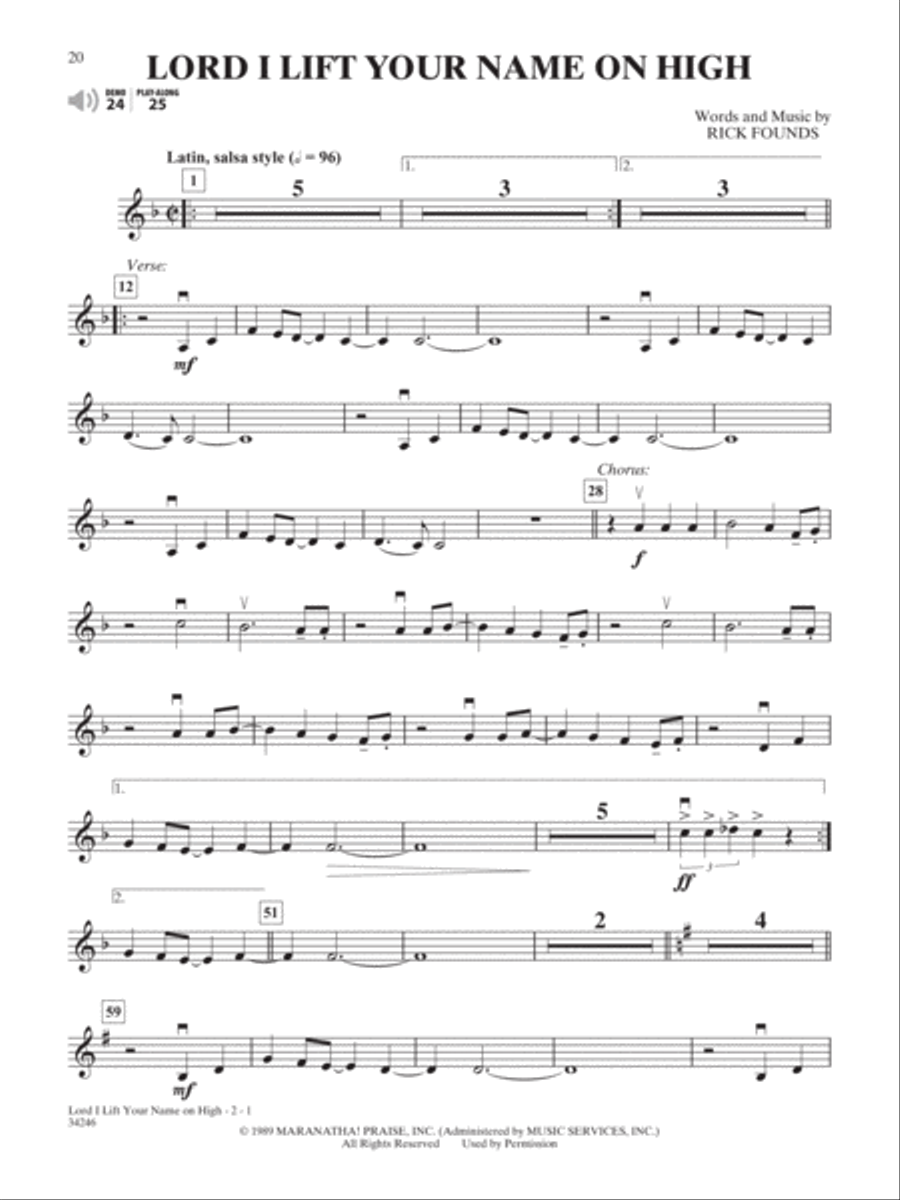 Top Praise & Worship Instrumental Solos for Strings String Orchestra scores gallery preview page 7