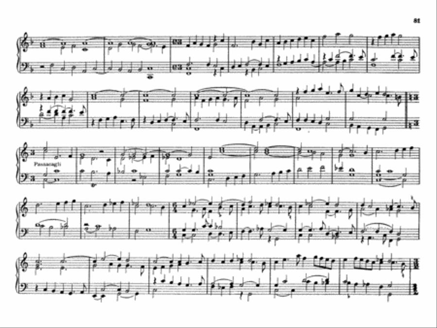 Frescobaldi: First Book of Toccatas and Partitas for Organ or Cembalo (Volume I) Organ scores gallery preview page 5