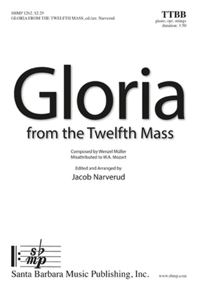 Book cover for Gloria - TTBB Octavo