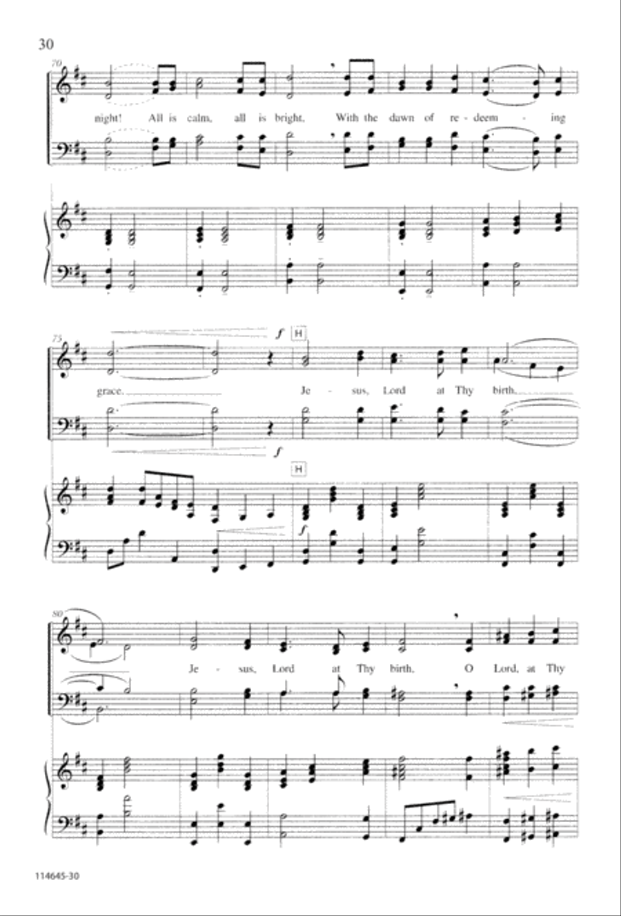 The Newborn King The Newborn King 4-Part scores gallery preview page 38