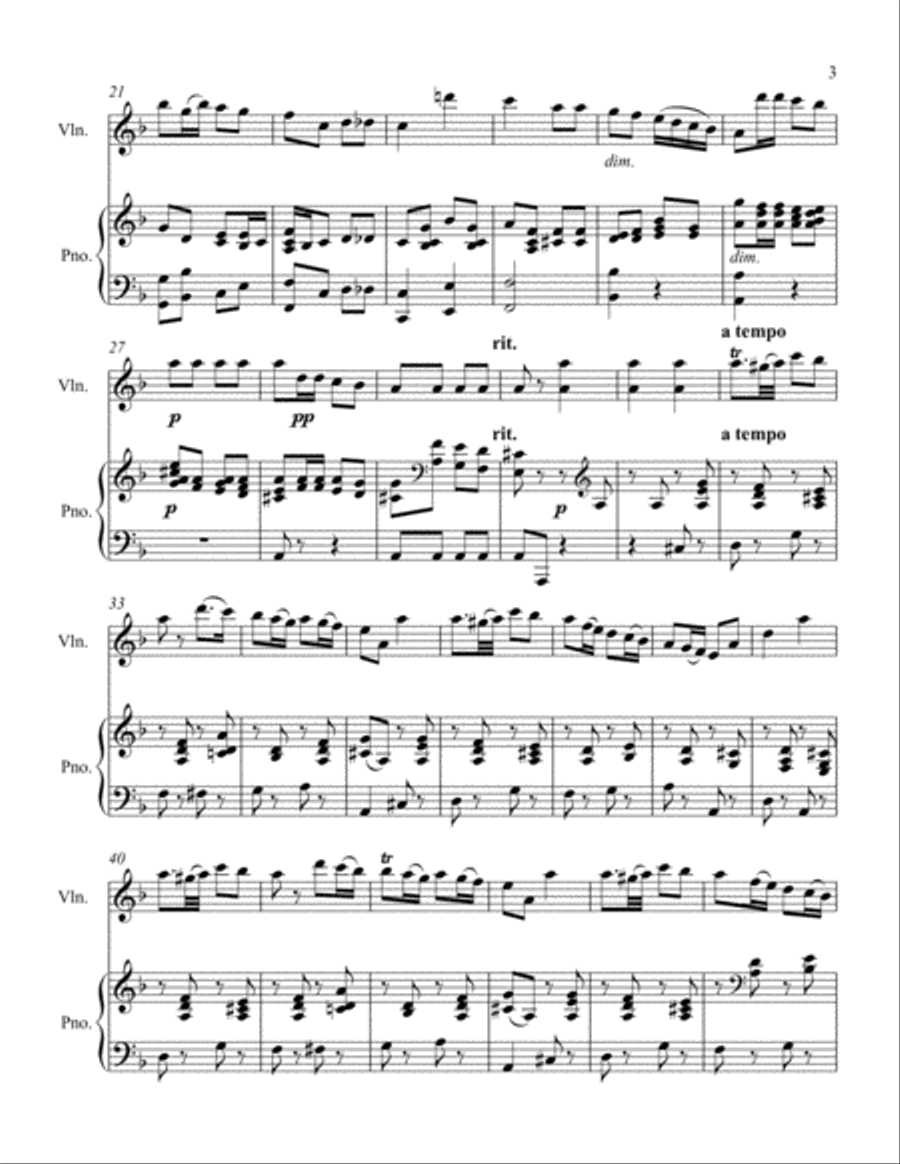 Helen Polka Violin Solo scores gallery preview page 3