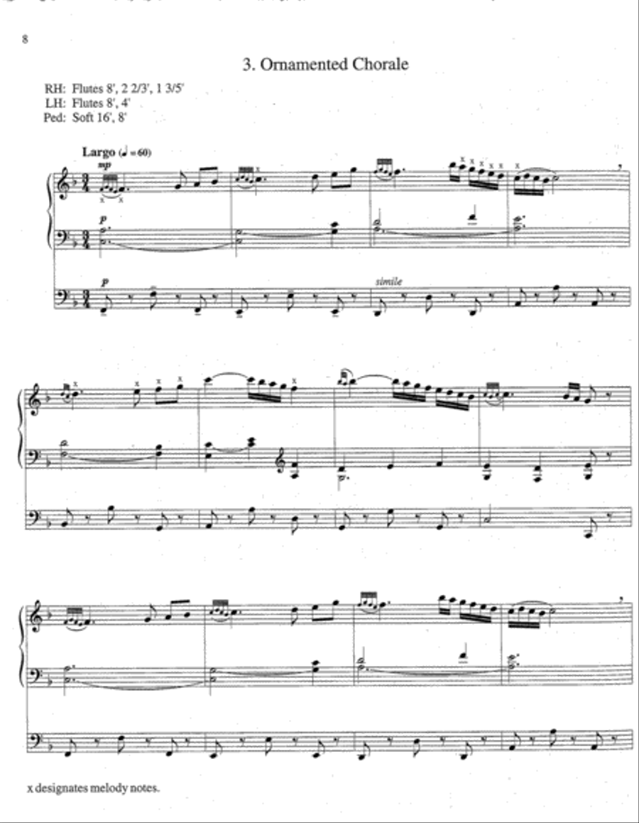 Partita on Lobe Den Herren Partita on Lobe Den Herren Organ scores gallery preview page 3