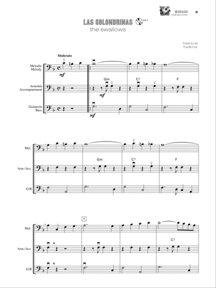 Mariachi Philharmonic - Cello/Bass (Book) String Orchestra scores gallery preview page 7