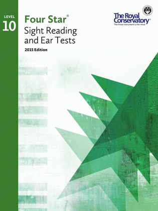 Book cover for Four Star Sight Reading and Ear Tests Level 10