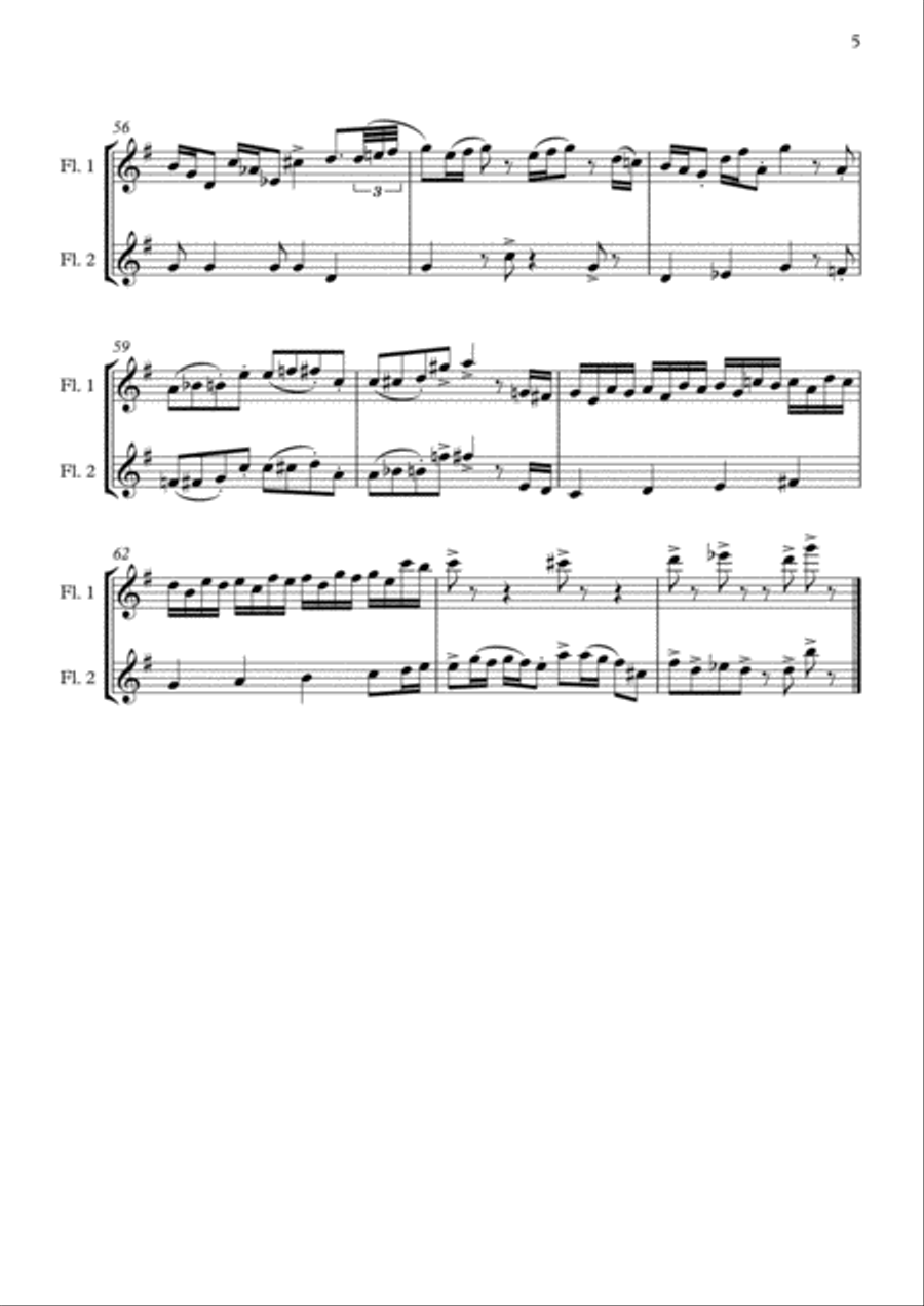 Holiday Flight (from "Home Alone") // Flute Duet image number null