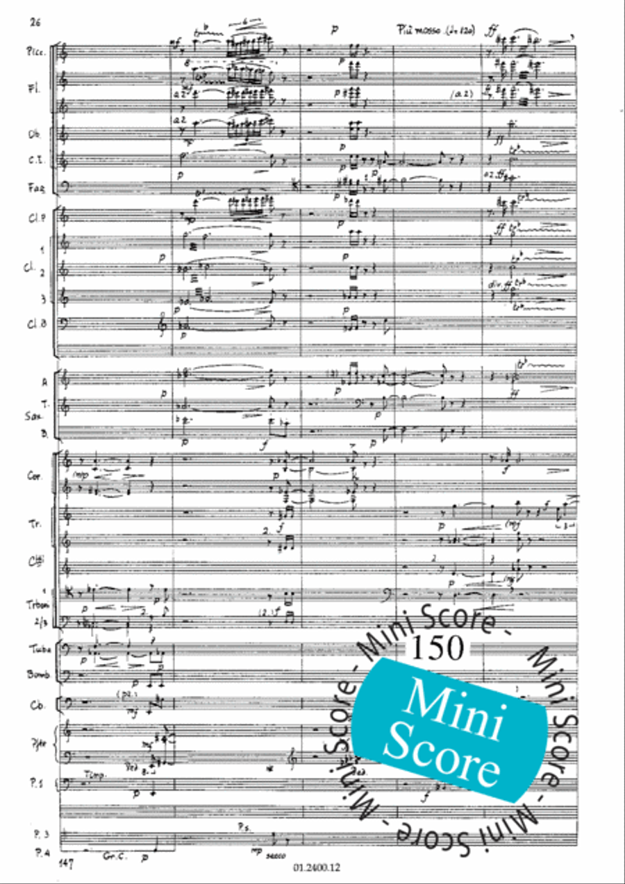 Aratoro I Aratoro I Concert Band scores gallery preview page 30