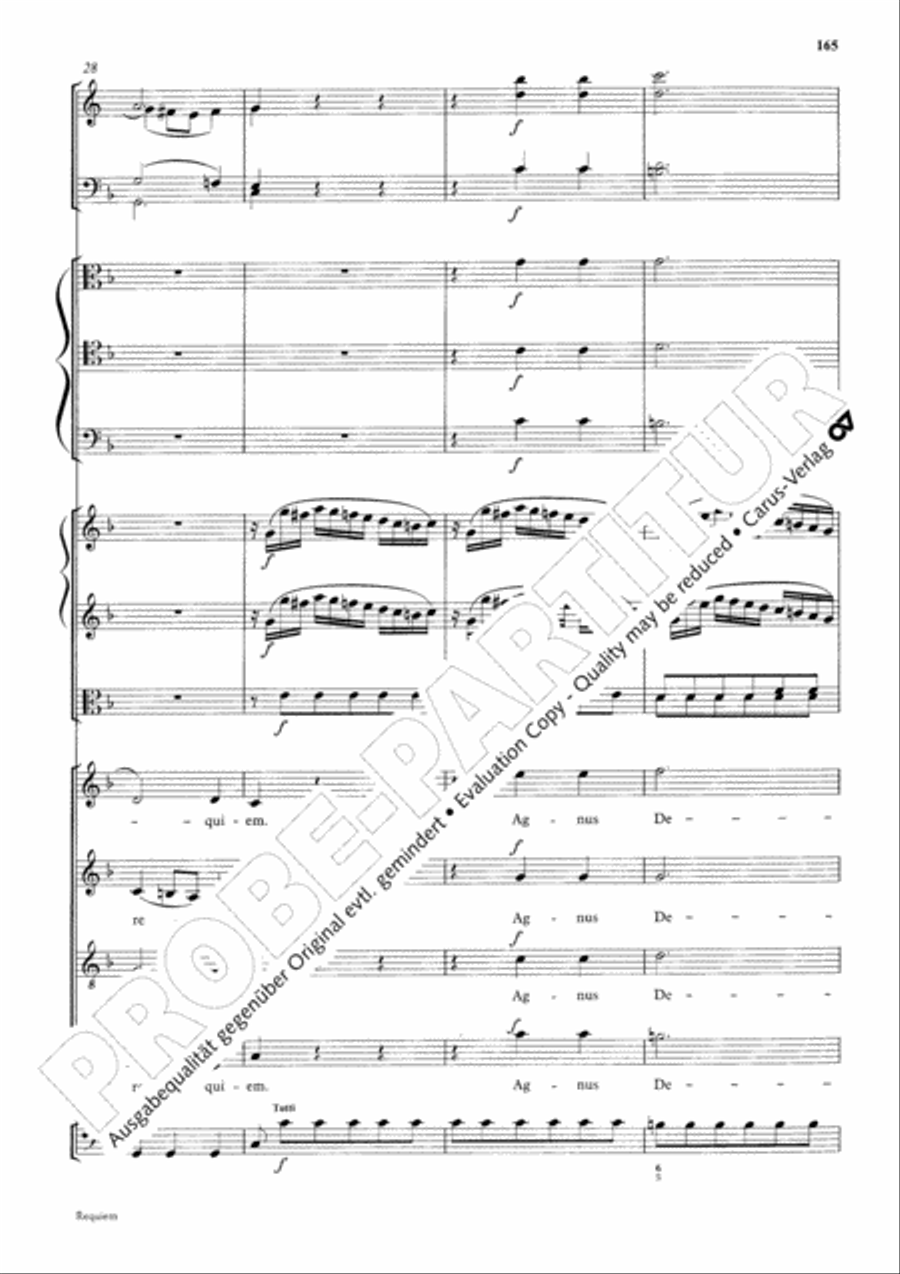 Requiem Requiem 4-Part scores gallery preview page 172