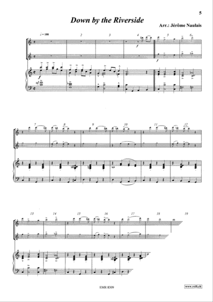 Album Volume 9 Flute Duet scores gallery preview page 4