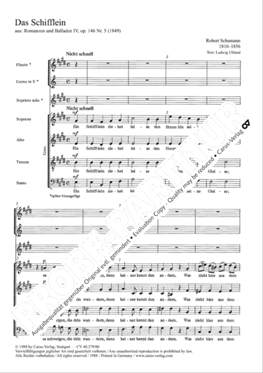 Das Schifflein 4-Part scores gallery preview page 4