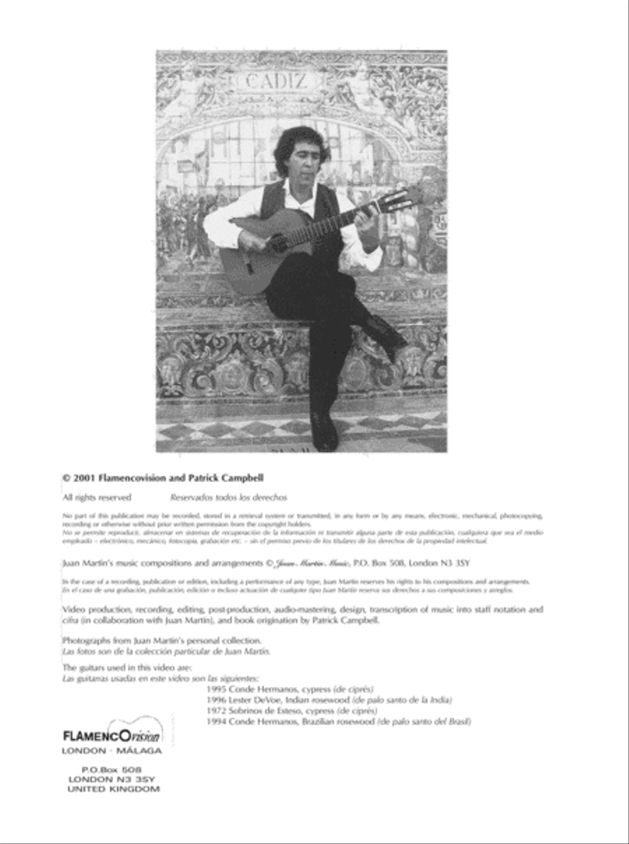 Play Solo Flamenco Guitar with Juan Martin Vol. 1 Acoustic Guitar scores gallery preview page 3